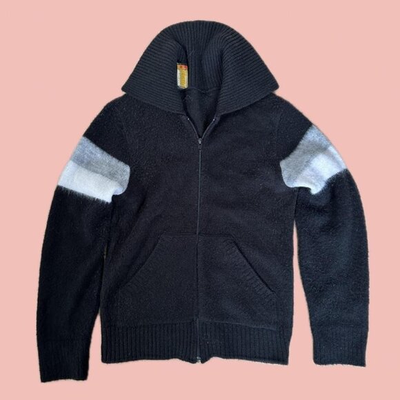 Vintage Jay Berme Zodiac Wool Blend Zip – Sporty Collar – Size S - Picture 1 of 8